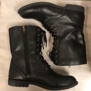 Black Combat Boots! ✨